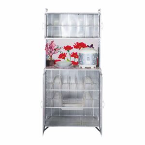 Rak Piring 2 Pintu Rata Printing