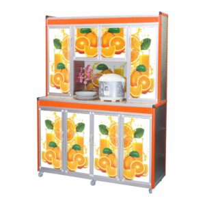 Rak Piring 4 Pintu Gendong Printing