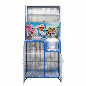 Rak Piring Mcom Color Print 2 Pintu