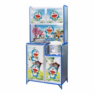 Rak Piring Mcom Color Print 2 Pintu