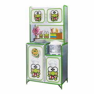 Rak Piring Mcom Color Print 2 Pintu