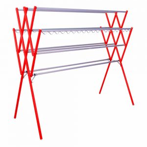 Jemuran Alumunium Lipat Trump 12 Palang