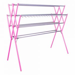 Jemuran Alumunium Lipat Trump 12 Palang