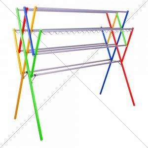 Jemuran Alumunium Lipat Trump 12 Palang