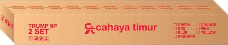 Jemuran Alumunium Lipat Trump 9 Palang