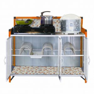 Meja Kompor 3 Pintu Printing Super