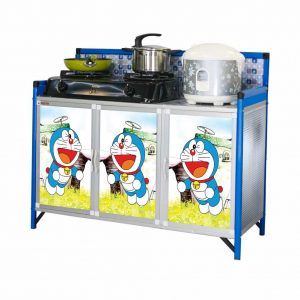 Meja Kompor 3 Pintu Printing Super