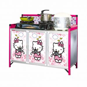 Meja Kompor 3 Pintu Printing Super