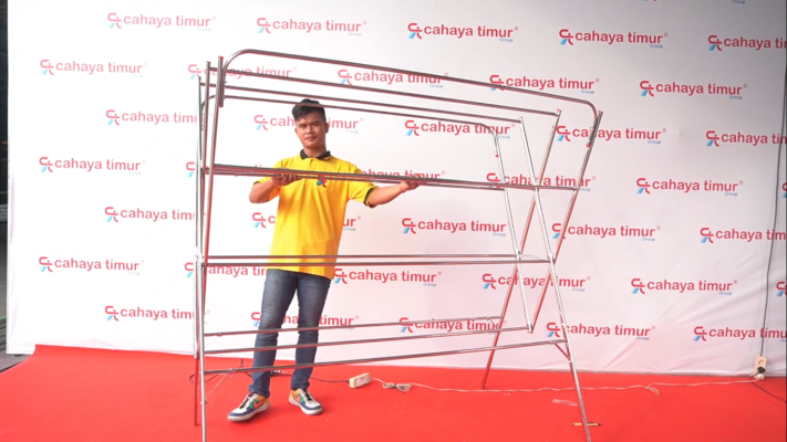 Jemuran Stainless Mustang dari Cahaya Timur