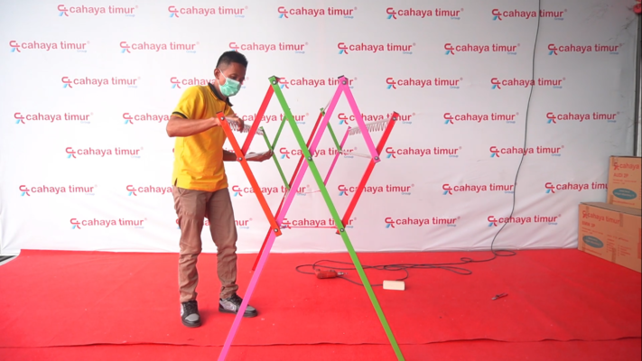 Jemuran 12 Palang Cahaya TImur