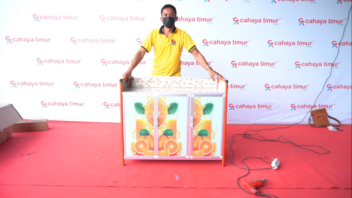 Tutorial Cara Merakit Meja Kompor Super 3 Pintu