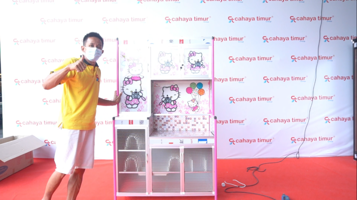 Rak Piring Aluminium JAGUAR3 Pintu