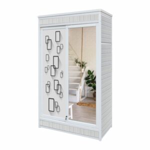 Lemari Aluminium PVC ZARA dari Cahaya Timur