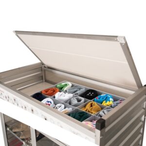 Rak Sepatu Aluminium Pedro Cahaya Timur