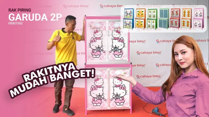 Cara Perakitan Rak Piring Garuda 2 Pintu Cahaya Timur