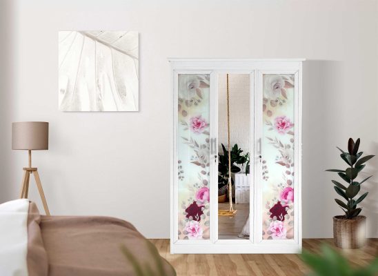 Lemari Minimalis 3 Pintu Chanel