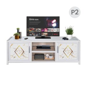Meja TV Aluminium PVC | POLYTRON 150 Cahaya Timur